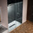 Stainless Steel Brushed Nickel Shower Door Brushed Nickel 9