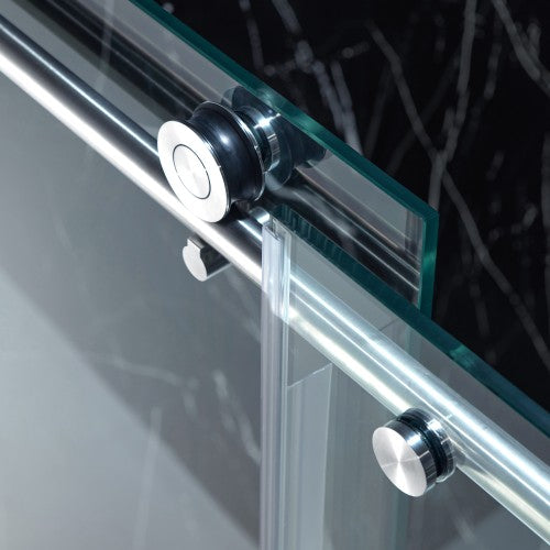 Stainless Steel Chrome Shower Door Chrome 4