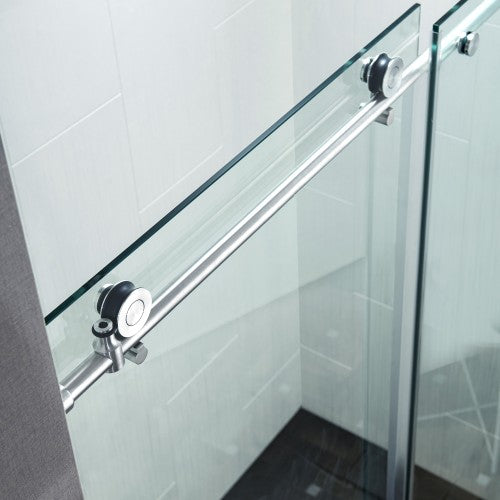 Stainless Steel Chrome Shower Door Chrome 7