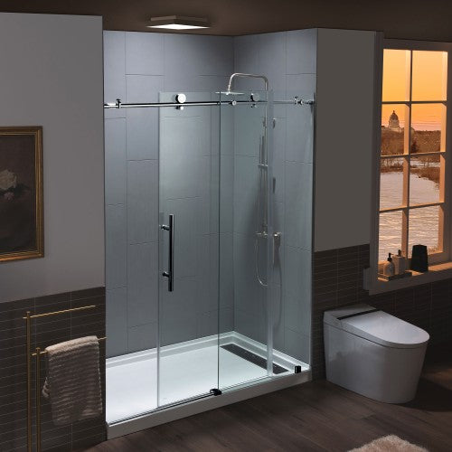 Stainless Steel Chrome Shower Door Chrome 9