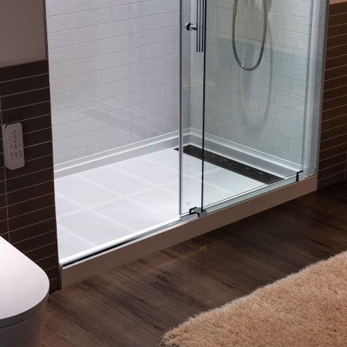 Stainless Steel Chrome Shower Door Chrome 4