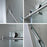 Stainless Steel Chrome Shower Door Chrome 5