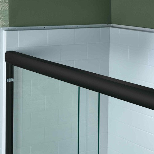 Stainless Steel Matte Black Shower Door Matte Black 8