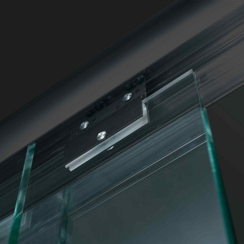 Stainless Steel Matte Black Shower Door Matte Black 9