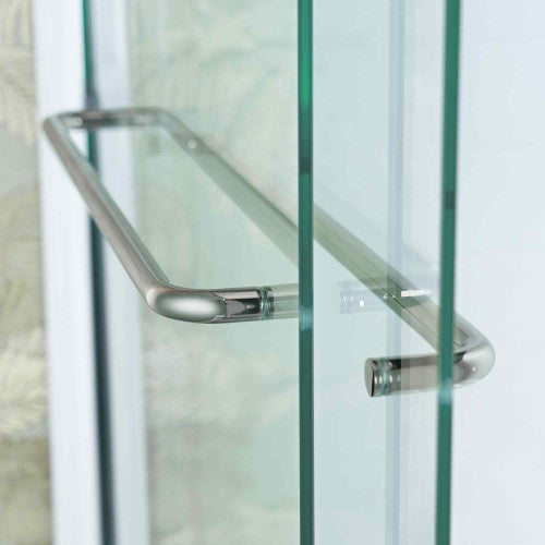 Stainless Steel Brushed Nickel Shower Door Brushed Nickel 7