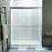 Stainless Steel Brushed Nickel Shower Door Brushed Nickel 1