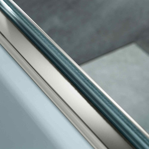Stainless Steel Brushed Nickel Shower Door Brushed Nickel 10
