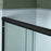 Stainless Steel Matte Black Shower Door Matte Black 8