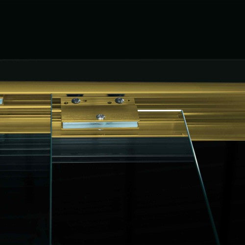 Stainless Steel Brushed Gold Shower Door Brushed Gold 11