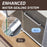 Stainless Steel Chrome Shower Door Chrome 4