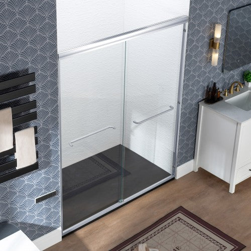 Stainless Steel Chrome Shower Door Chrome 8