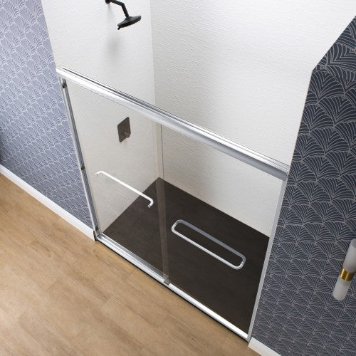 Stainless Steel Chrome Shower Door Chrome 10