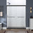 Stainless Steel Matte Black Shower Door Matte Black 1