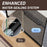 Stainless Steel Matte Black Shower Door Matte Black 6