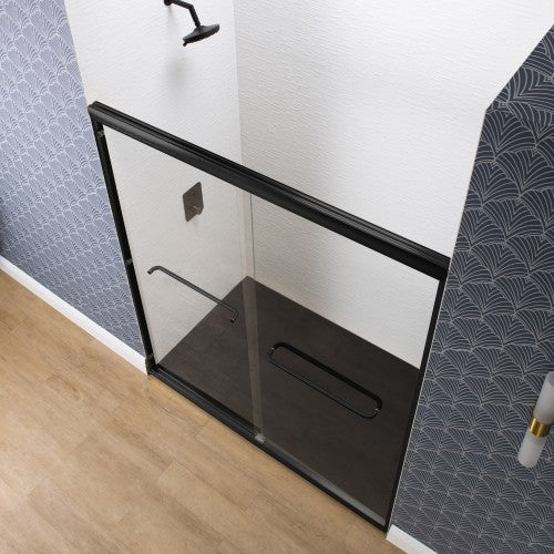 Stainless Steel Matte Black Shower Door Matte Black 10