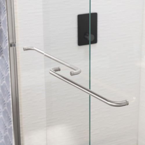 Stainless Steel Brushed Nickel Shower Door Brushed Nickel 10