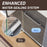Stainless Steel Brushed Nickel Shower Door Brushed Nickel 6