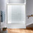 Stainless Steel Brushed Nickel Shower Door Brushed Nickel 1