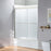 Stainless Steel Brushed Nickel Shower Door Brushed Nickel 2