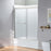 Stainless Steel Brushed Nickel Shower Door Brushed Nickel 3