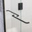 Stainless Steel Matte Black Shower Door Matte Black 6