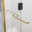 Stainless Steel Brushed Gold Shower Door Brushed Gold 5