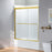 Stainless Steel Brushed Gold Shower Door Brushed Gold 3