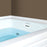 Acrylic White Bathtub Chrome 4