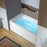 Acrylic White Bathtub Chrome 2