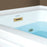 Acrylic White Bathtub Brushed 4