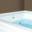 Acrylic White Bathtub Chrome 4