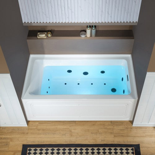 Acrylic White Bathtub Matte 1