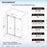 Stainless Steel Matte Black Shower Door Matte Black 7