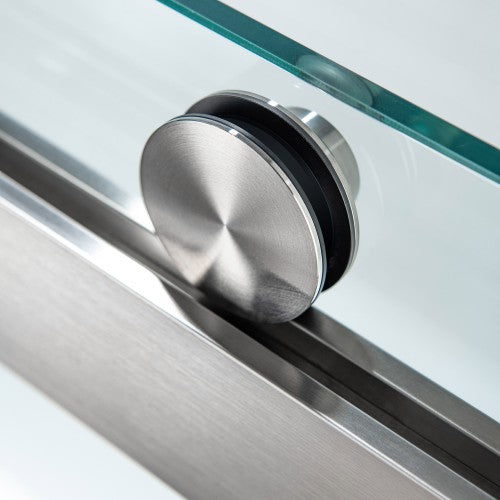 Stainless Steel Brushed Nickel Shower Door Brushed Nickel 11