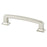 Hearthstone Zinc Brushed Nickel Cabinet Pull  1