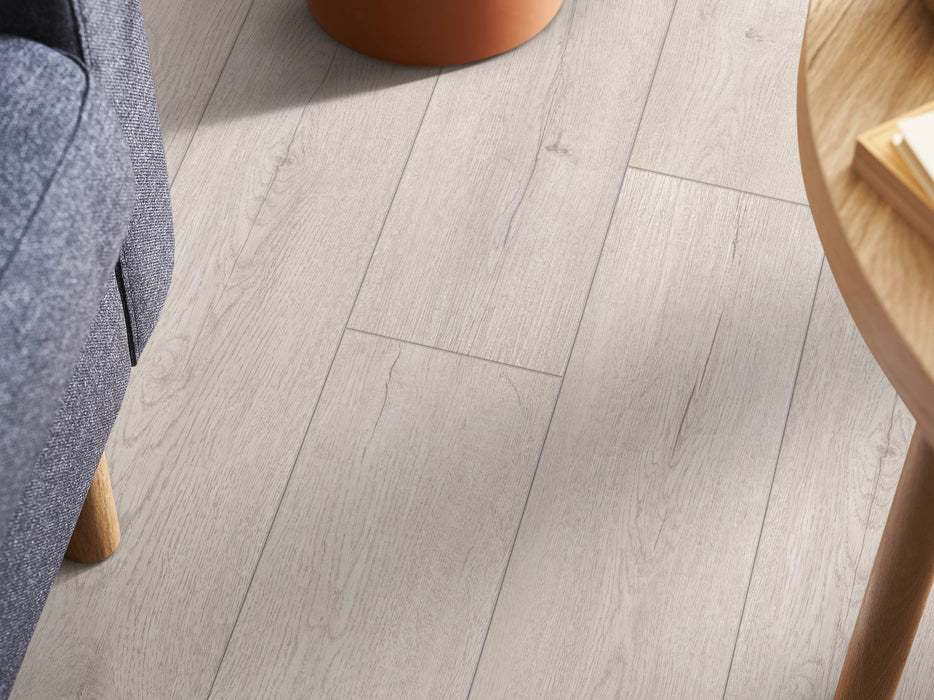 Distinction Plus Vinyl Misty Grey Resilient Luxury Vinyl Plank ScufResist 2