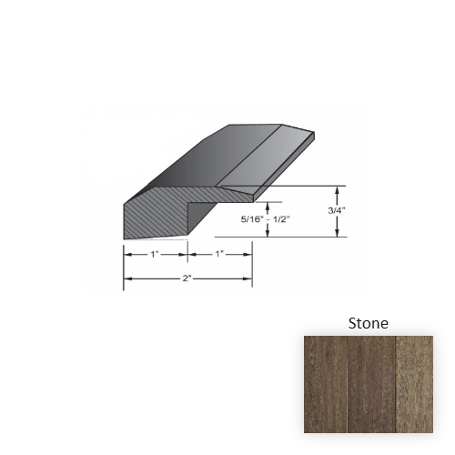 Oakmont Wood Stone Hardwood Moulding / Trim Aluminum Oxide 1
