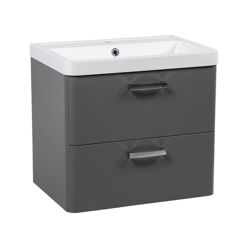 Fiona Wood Gray Matte Bathroom Vanity Gray Matte 1