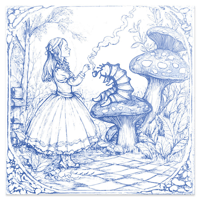 Once Porcelain Upon A Tile Mixed 3