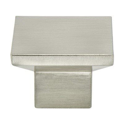 Elevate Aluminum Brushed Nickel Cabinet Knob  1