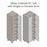 Wallkitchens Wood Grey Glossy Pantry Cabinet Grey Glossy 4