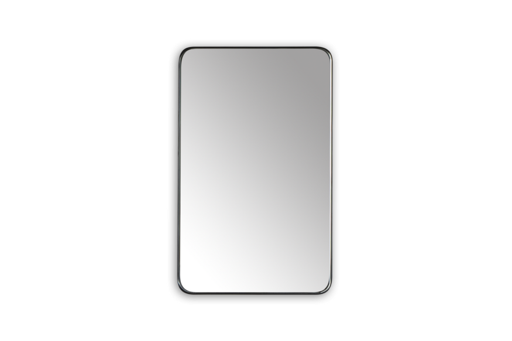 High Density Fiberboard (HDF) Black Bathroom Mirror 1