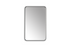 High Density Fiberboard (HDF) Black Bathroom Mirror 1