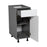 Wallkitchens Wood White Glossy Base Cabinet White Glossy 2