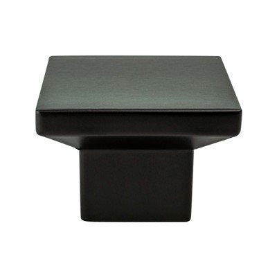 Elevate Aluminum Matte Black Cabinet Knob  1