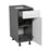 Wallkitchens Wood White Matte Base Cabinet White Matte 2