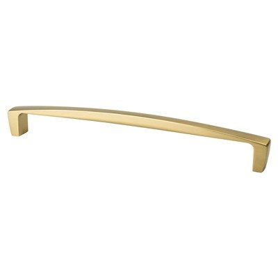 Aspire Zinc Modern Brushed Gold Appliance Pull  1