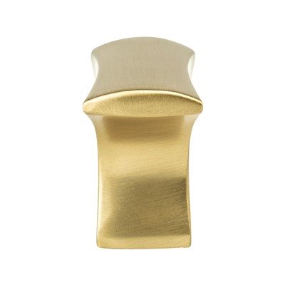 Aspire Zinc Modern Brushed Gold Cabinet Knob  1
