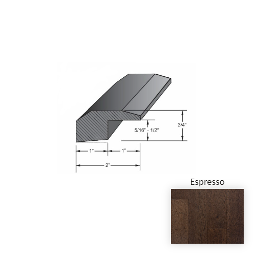 Devonshire Wood Espresso Hardwood Moulding / Trim Aluminum Oxide 1