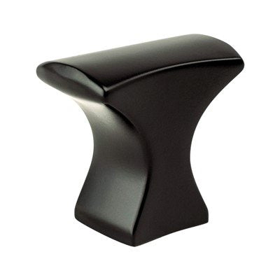 Aspire Zinc Cabinet Knob - Matte Black 2